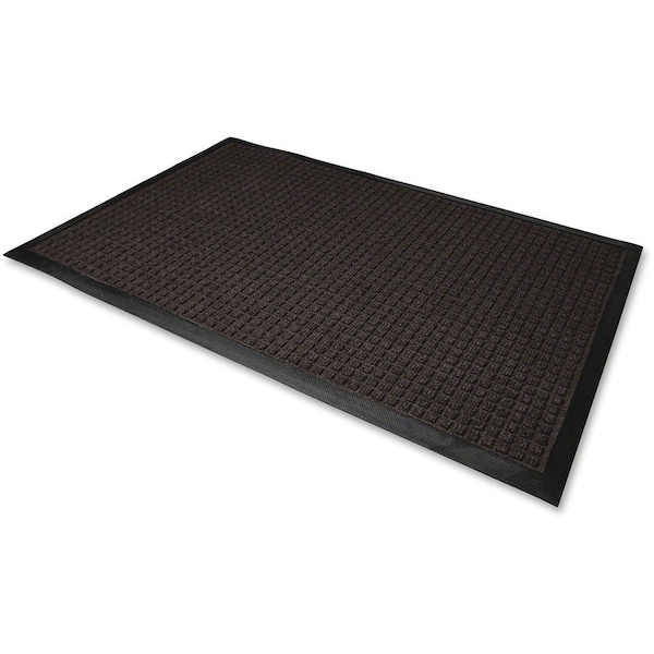 WtrGrd Wiper Scraper Indoor Mat, Charcoal (or Charcoal Gray), 36" W x 10 ft L